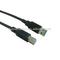 5FT 1.5M USB AM TO AF EXTENSION CABLE USB 2.0 BLACK - Hi-speed data transfer up to 480 Mbps